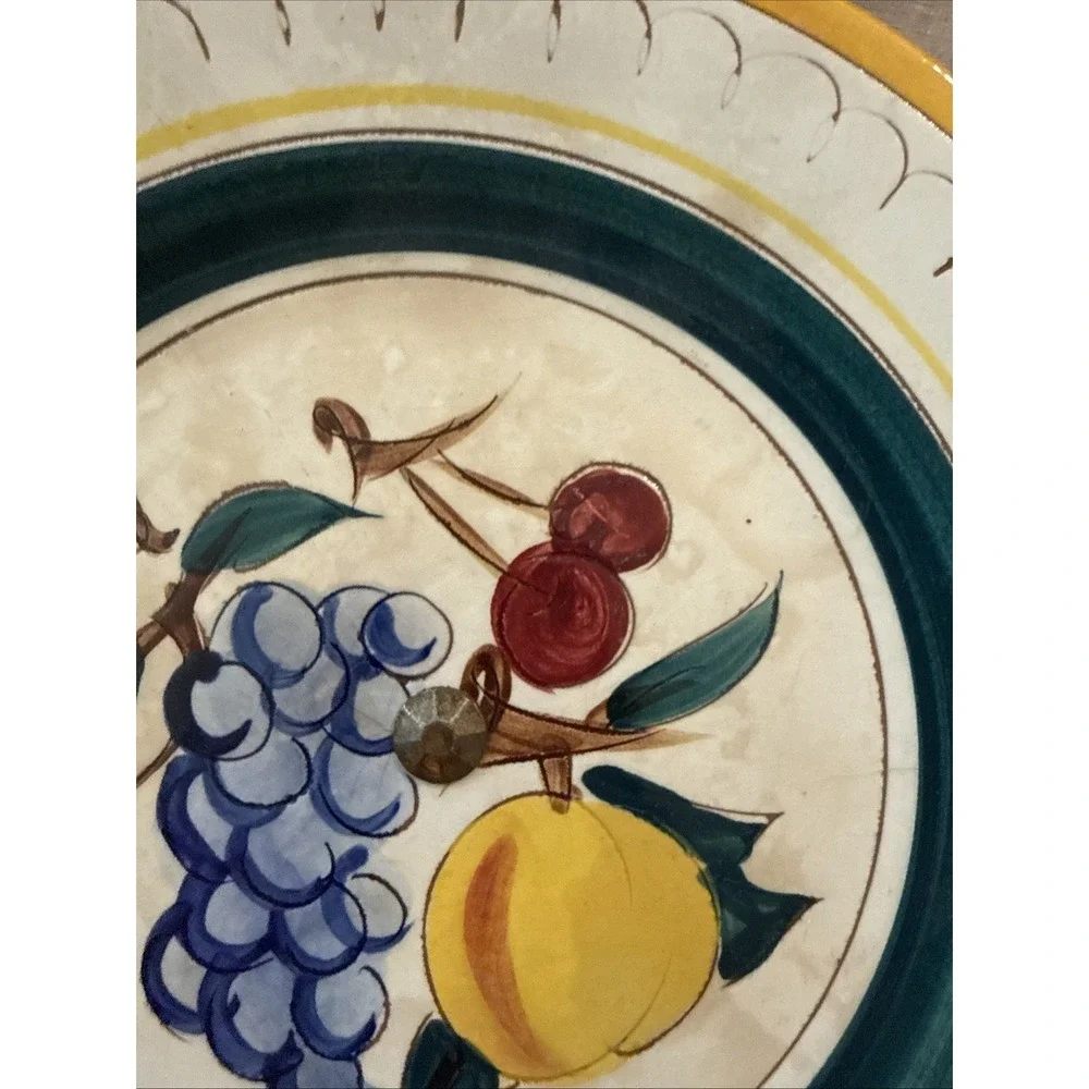 Stangl Pottery Country Garden Pattern Cake Stand